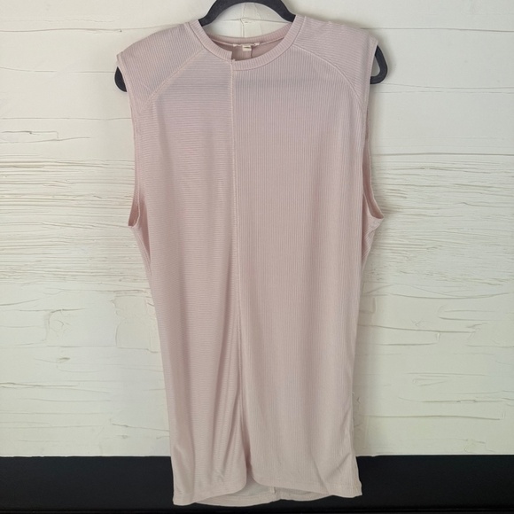 Urban Outfitters | Silence + Noise | Size S | Light Pink Muscle Tee Dress - Picture 1 of 6